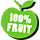 100% fruit
